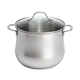 Timeless 12-Quart Stainless Steel Stock Pot